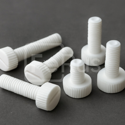 Винт полипропиленовый М50 шаг резьбы 4,6 мм PP-H ГОСТ 32415-2013