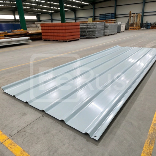 Профнастил С8 полиэстер (Zn100-180) 0,35х1150х800 мм, RAL 7035