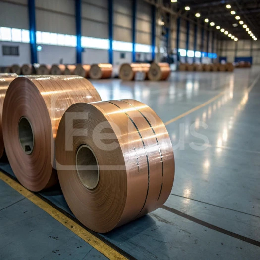 Лента бронзовая электросварная 0,07х18 мм БрБ2 ГОСТ 1789-2013